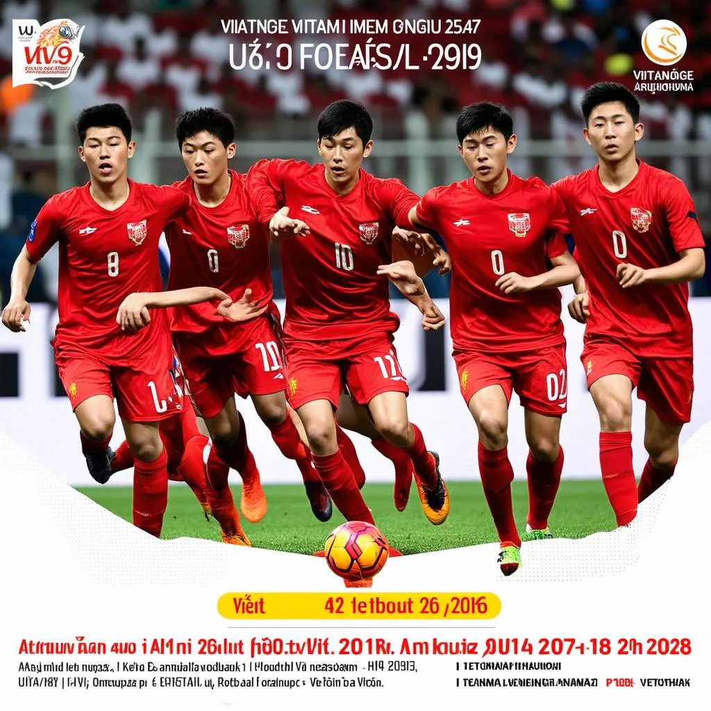 Lịch thi đấu U19 Việt Nam