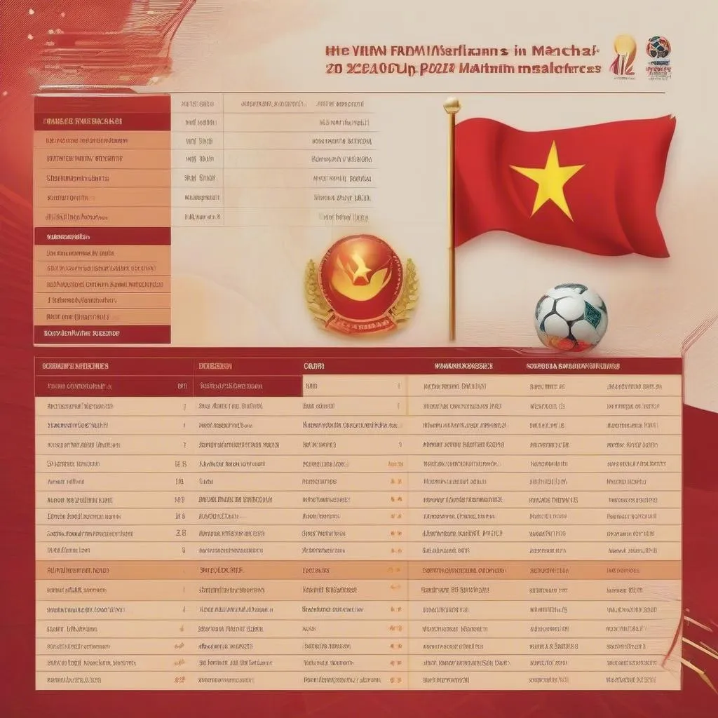 Lịch thi đấu đội tuyển Việt Nam vòng loại World Cup 2022