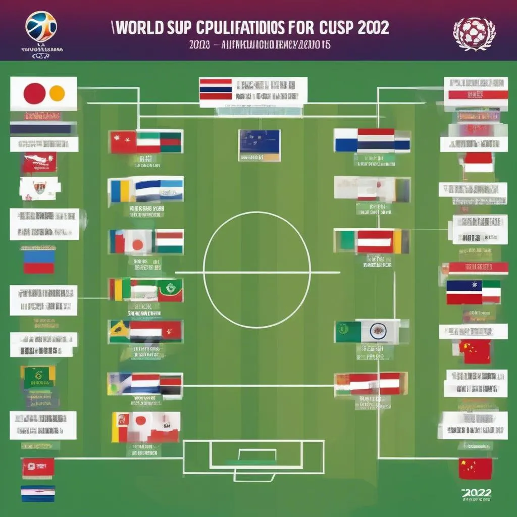 Lịch thi đấu vòng loại World Cup 2022 châu Á