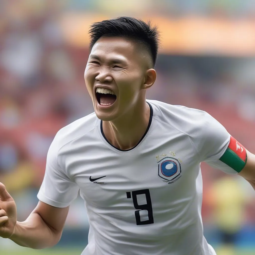 Lịch thi đấu World Cup 2019 Việt Nam: Hình ảnh Quang Hải ghi bàn