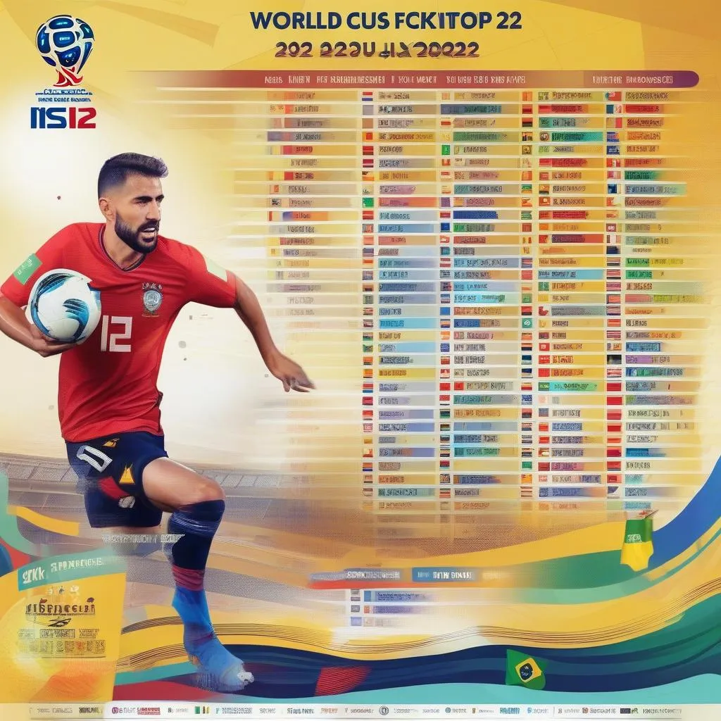 Lịch thi đấu World Cup 2022