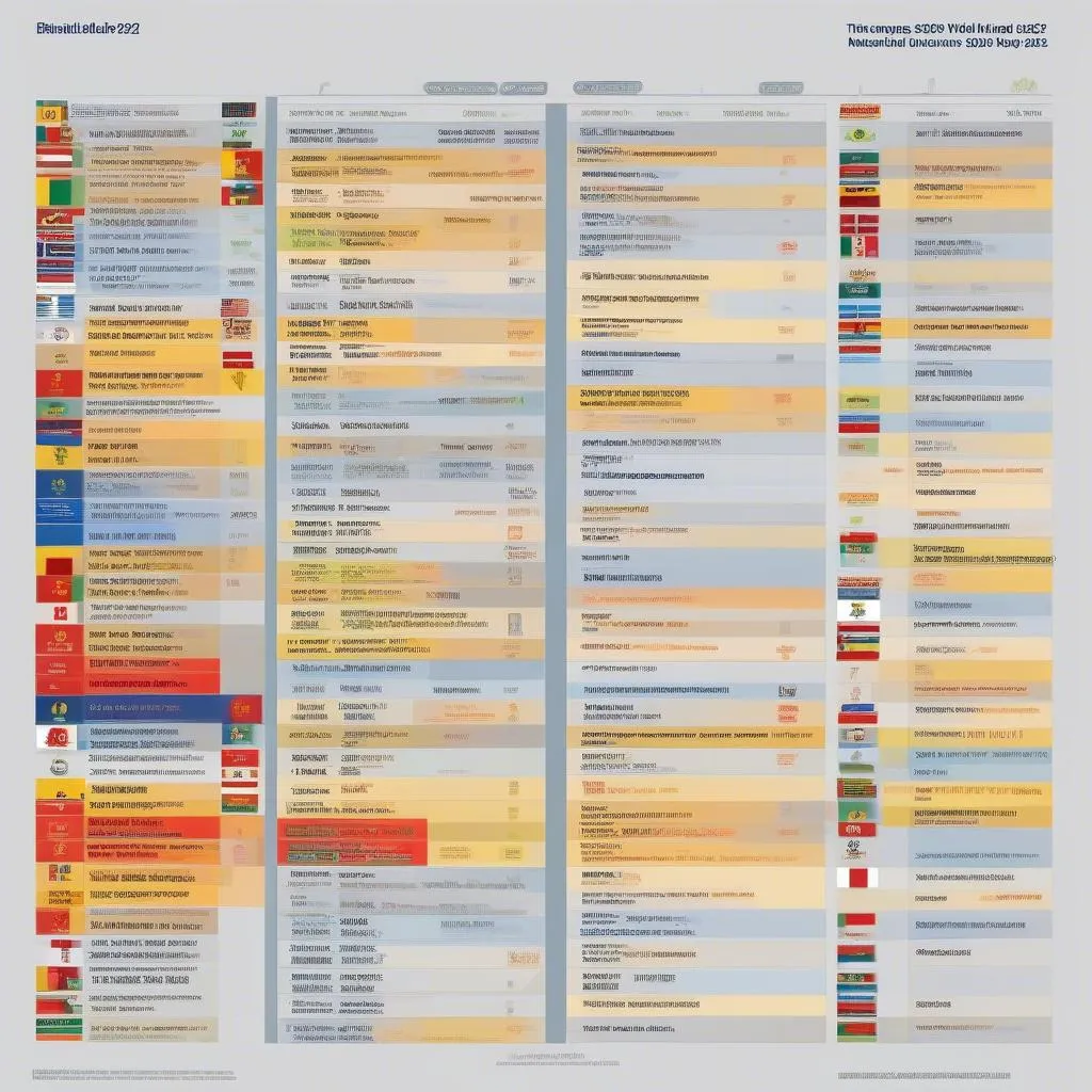 Lịch thi đấu World Cup 2022: Cập nhật thông tin mới nhất về các trận đấu hấp dẫn