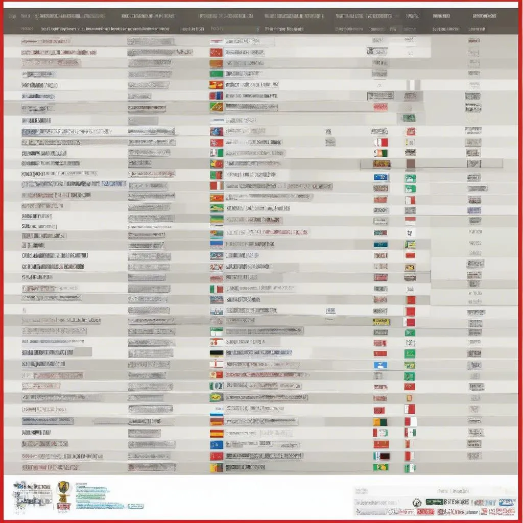 Lịch thi đấu World Cup 2022 - Dự đoán tỷ số