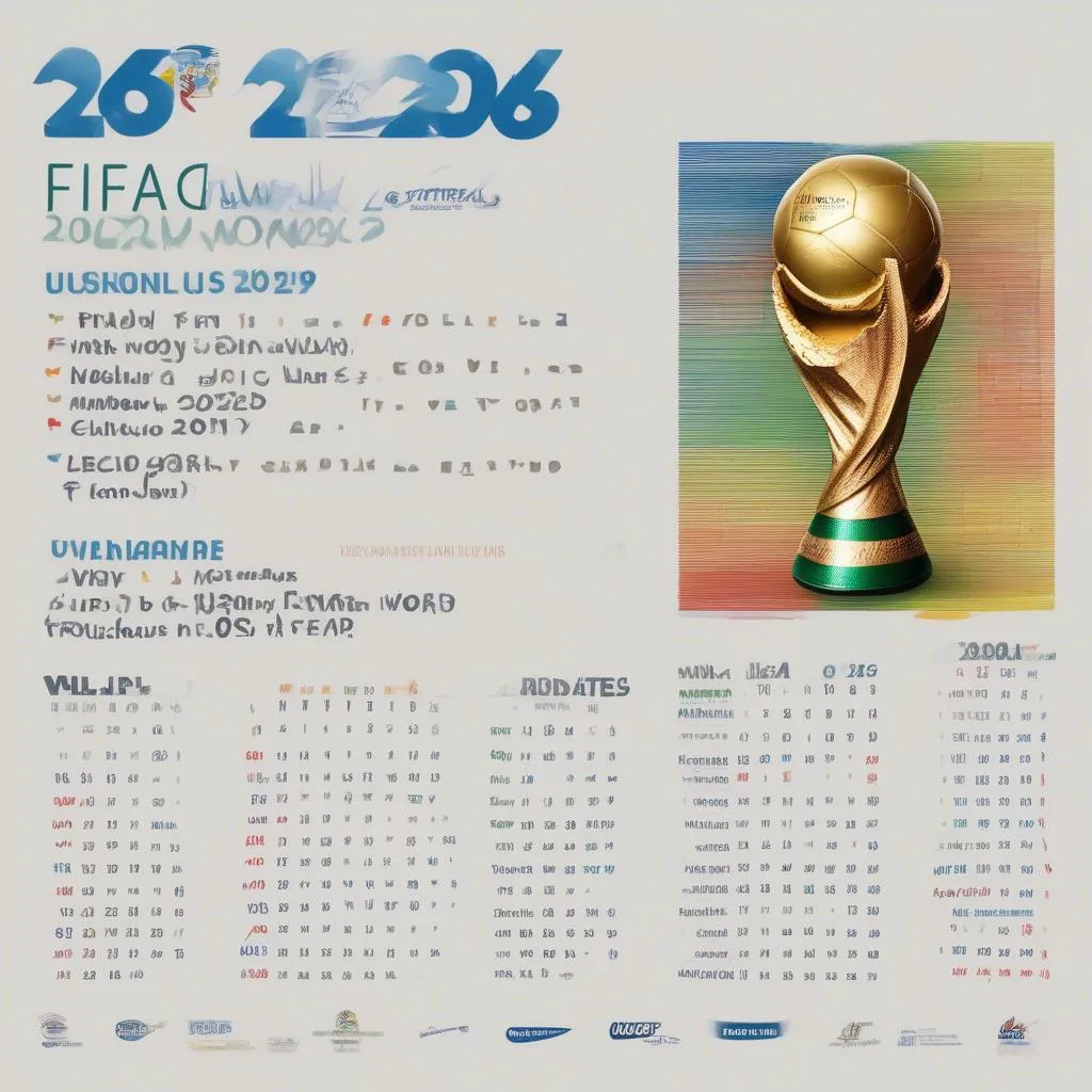 Lịch thi đấu World Cup 2026