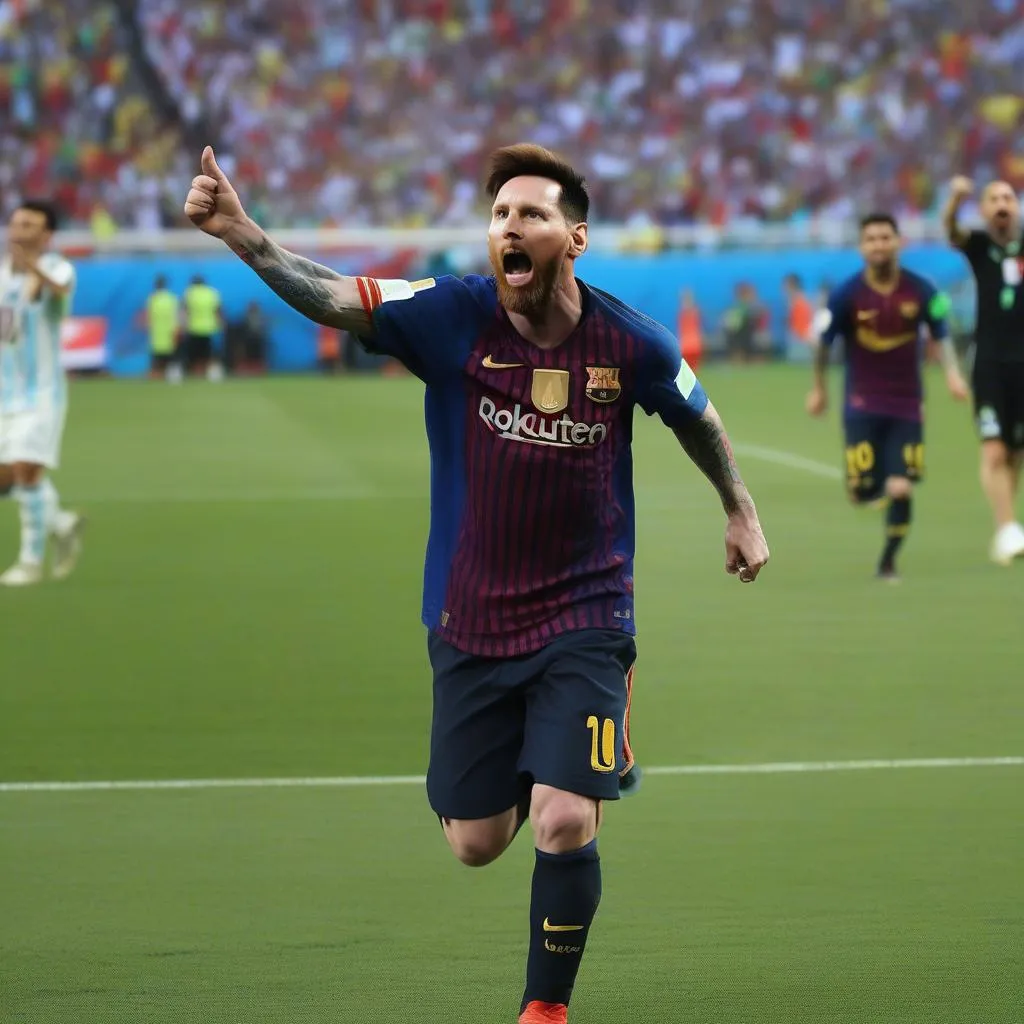 Lionel Messi World Cup Goal