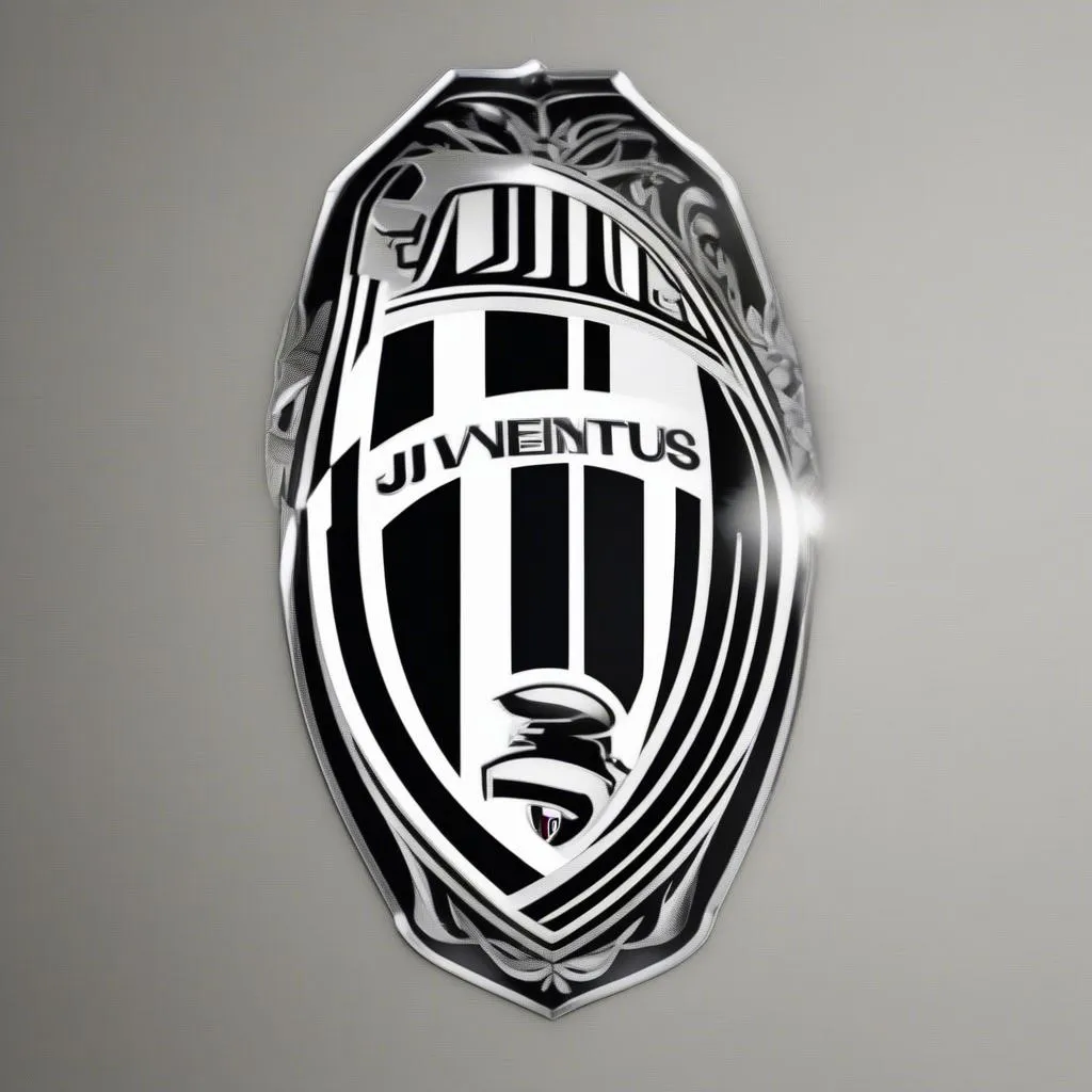 Logo Juventus toát lên vẻ đẹp mạnh mẽ sang trọng