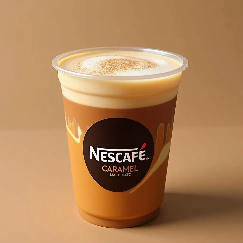 Ly Nescafe Caramel Macchiato