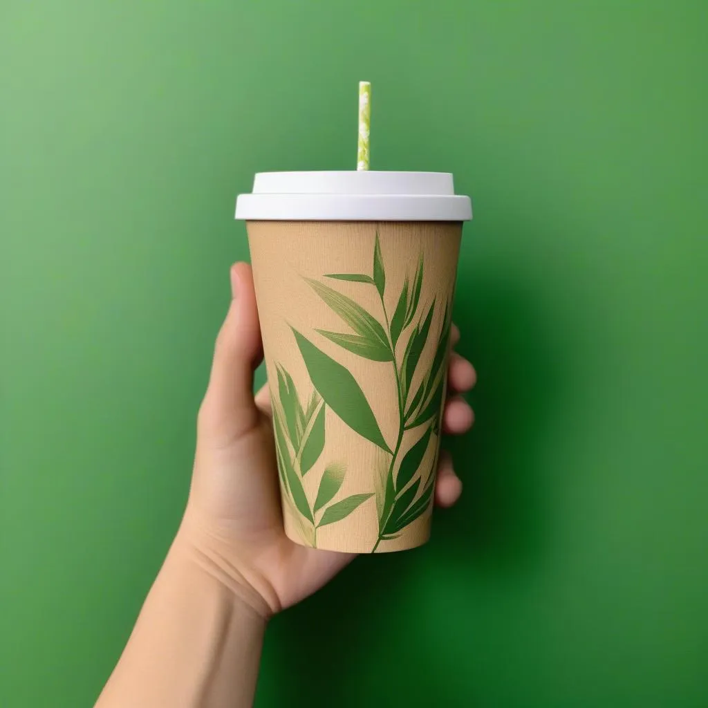 Ly tre eco-friendly coffee cups: bền đẹp, tự nhiên