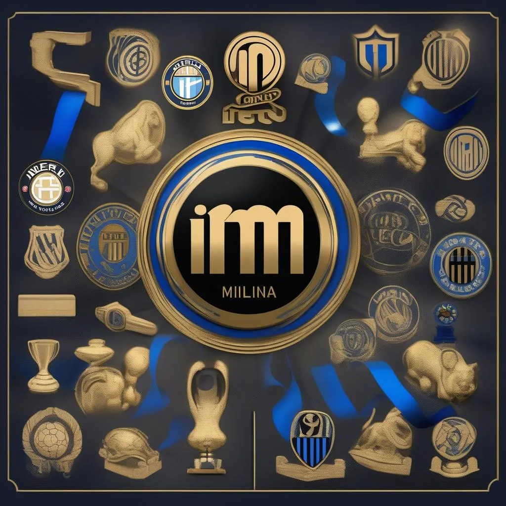 Logo và danh hiệu của Inter Milan