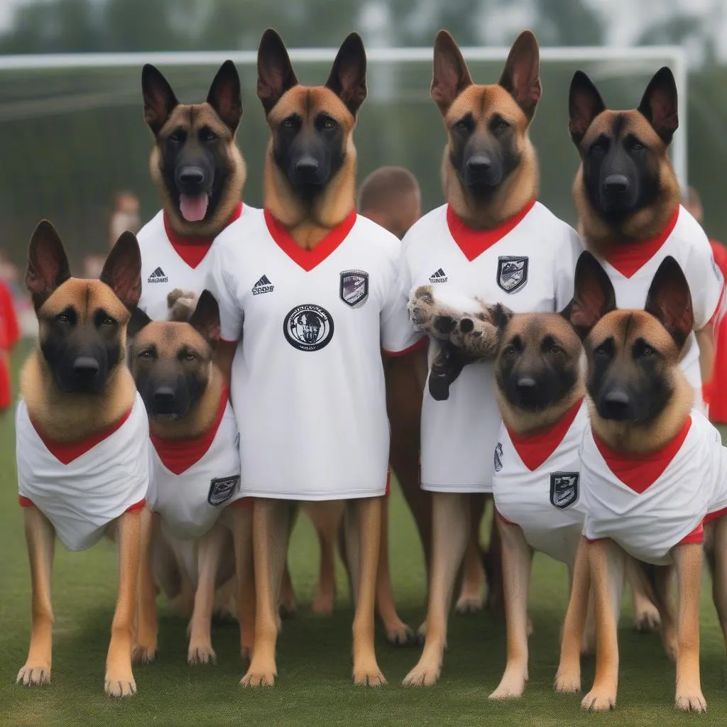 CLB Malinois Hà Tây đội hình chiến thắng