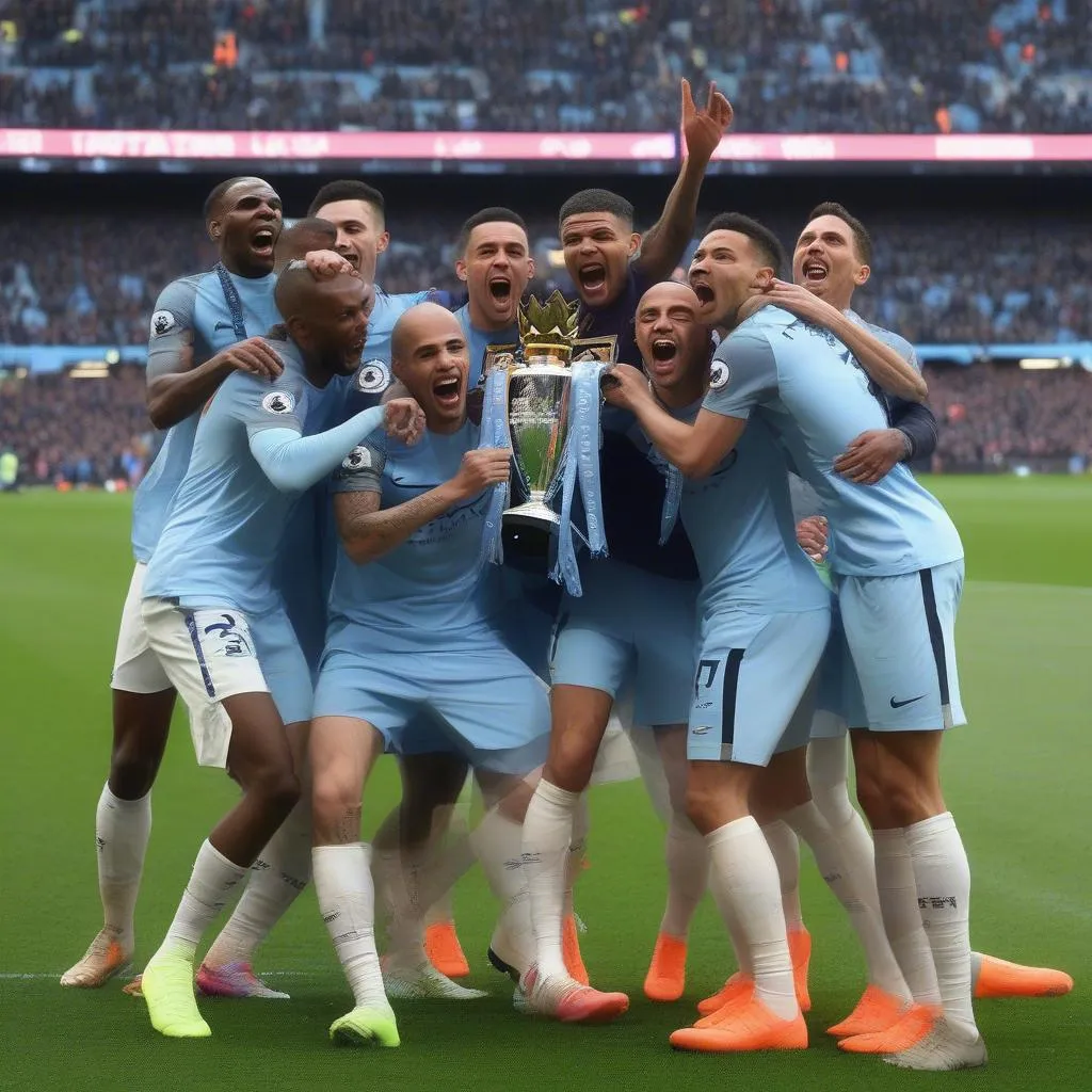 Man City Vô Địch Premier League