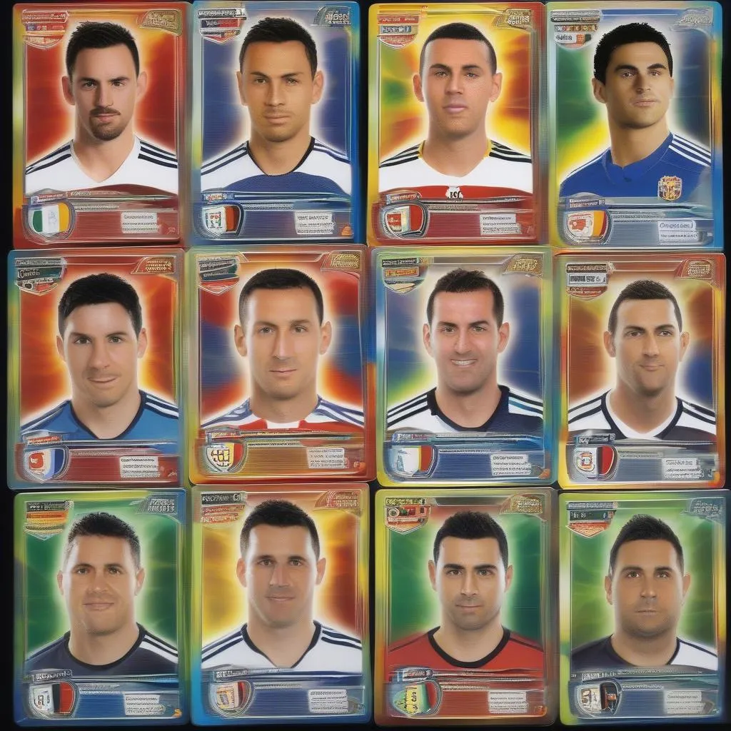 Match Attax 2010 World Cup: The Cards