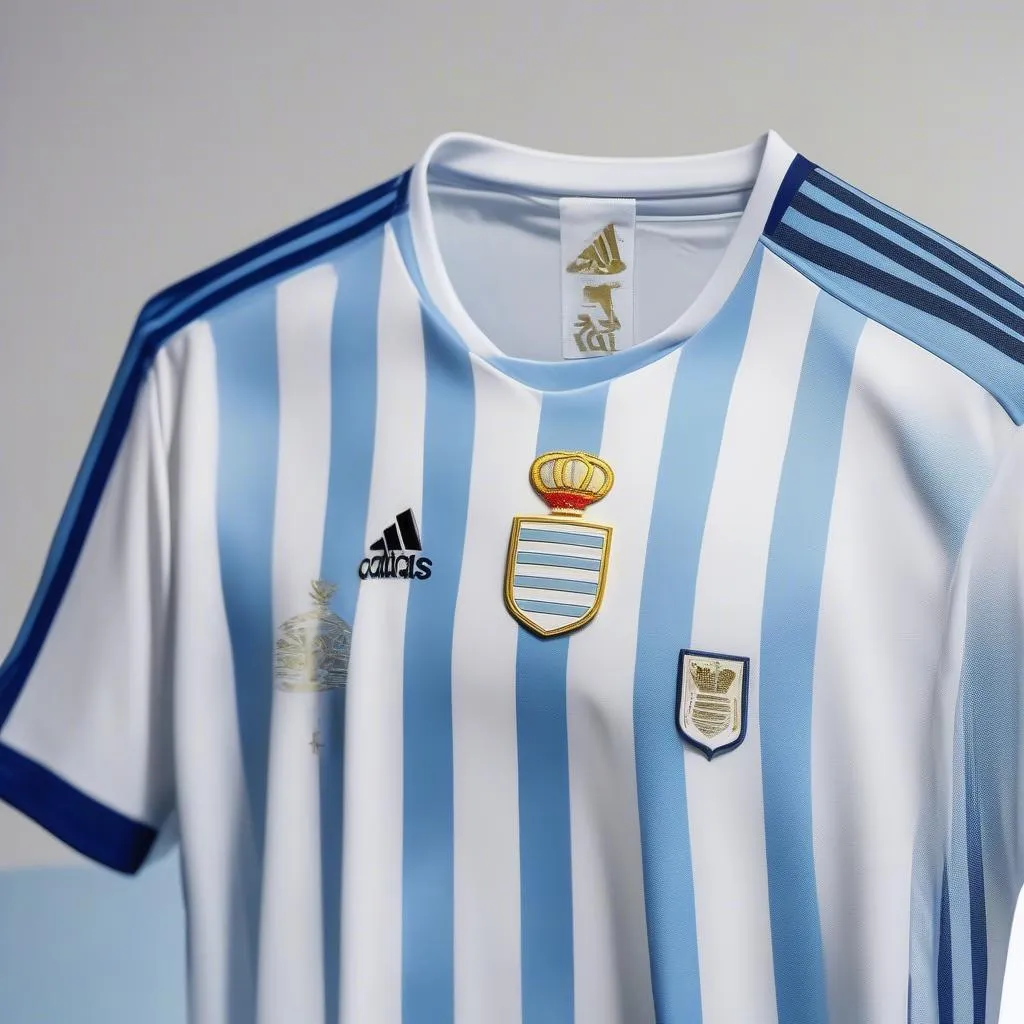 Mẫu áo bóng đá World Cup 2018 Argentina