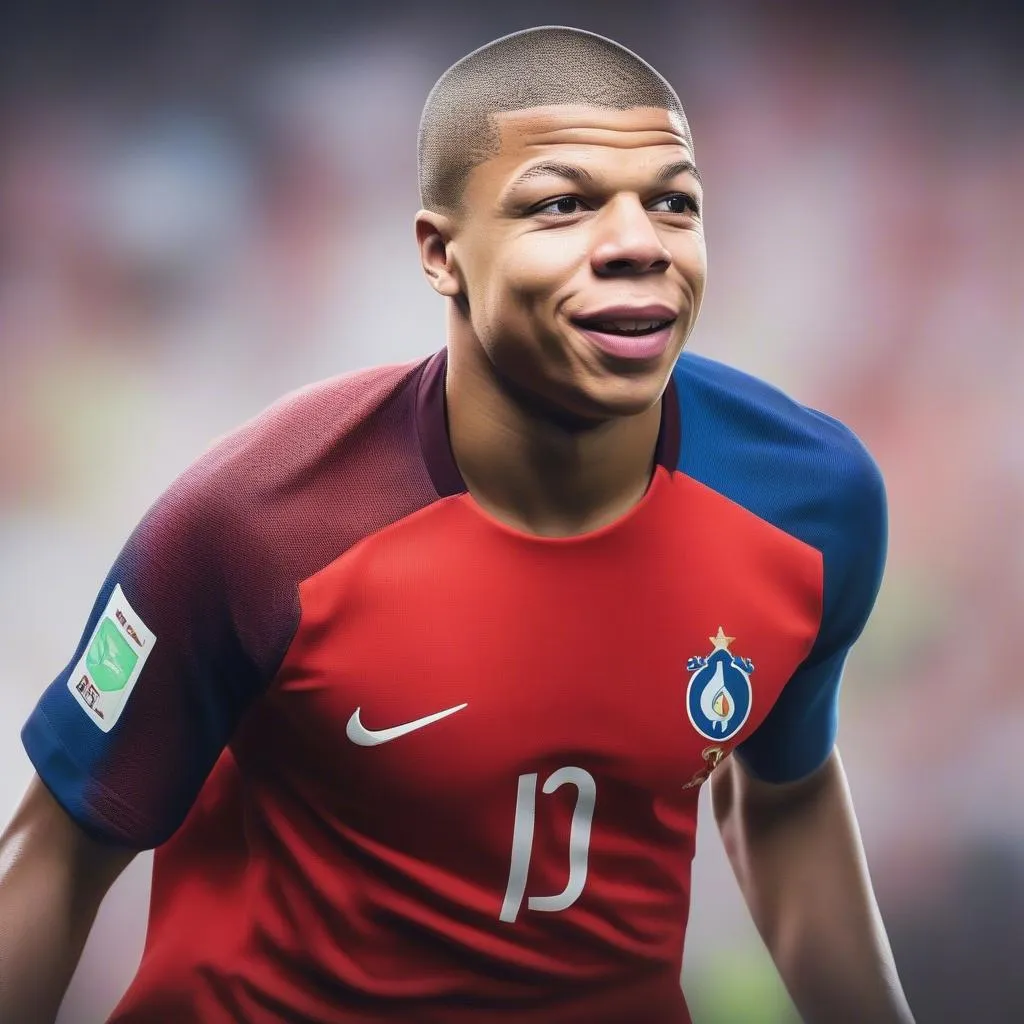 Kylian Mbappe, một hiện tượng của World Cup 2018