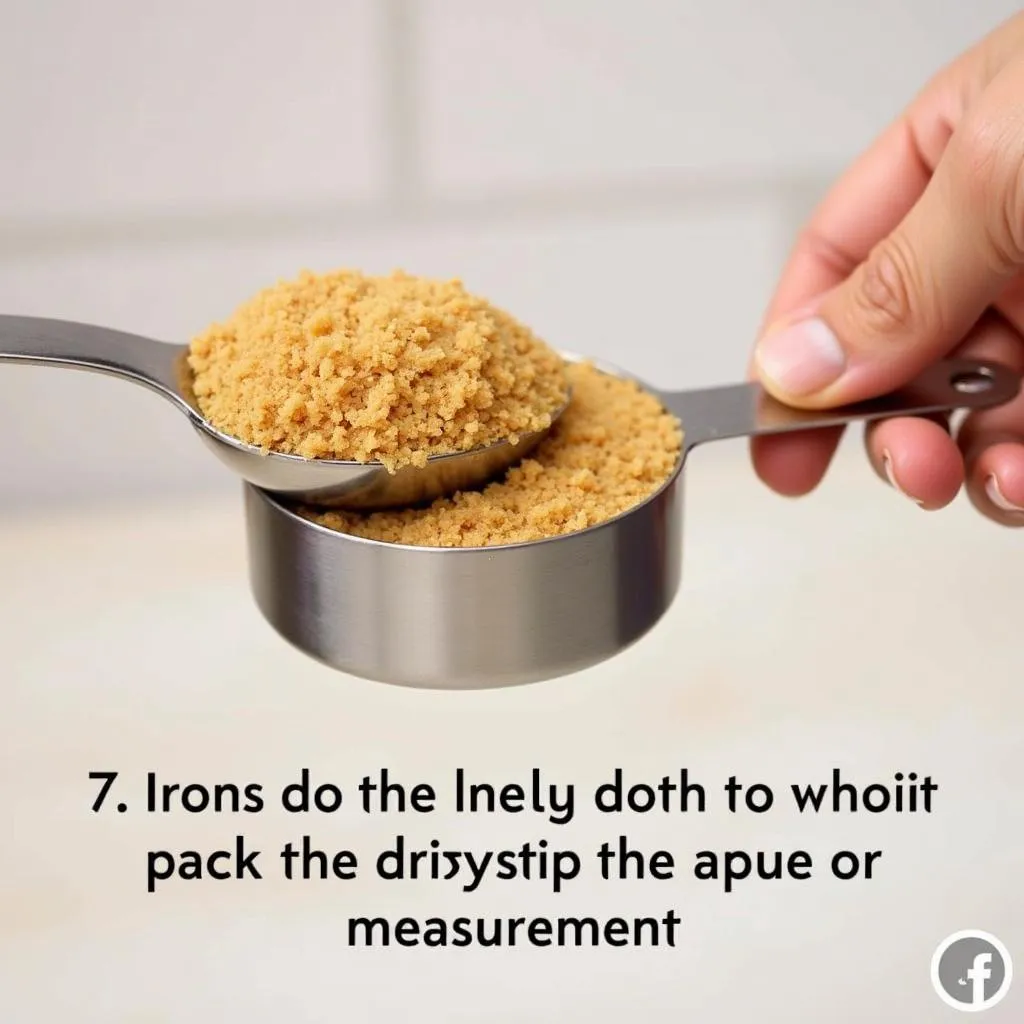 Correctly Measuring Brown Sugar