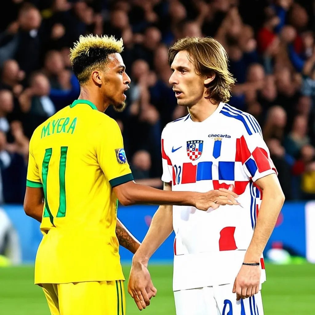 Neymar vs Modric