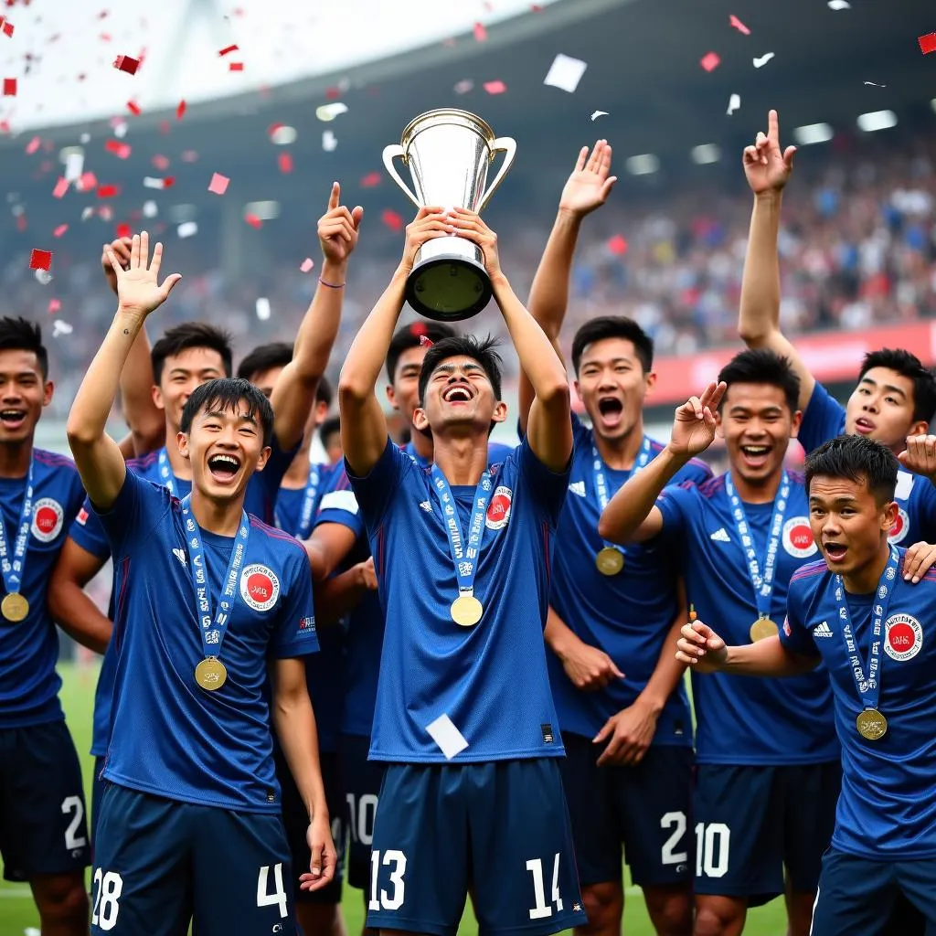 Nhật Bản vô địch Asian Cup