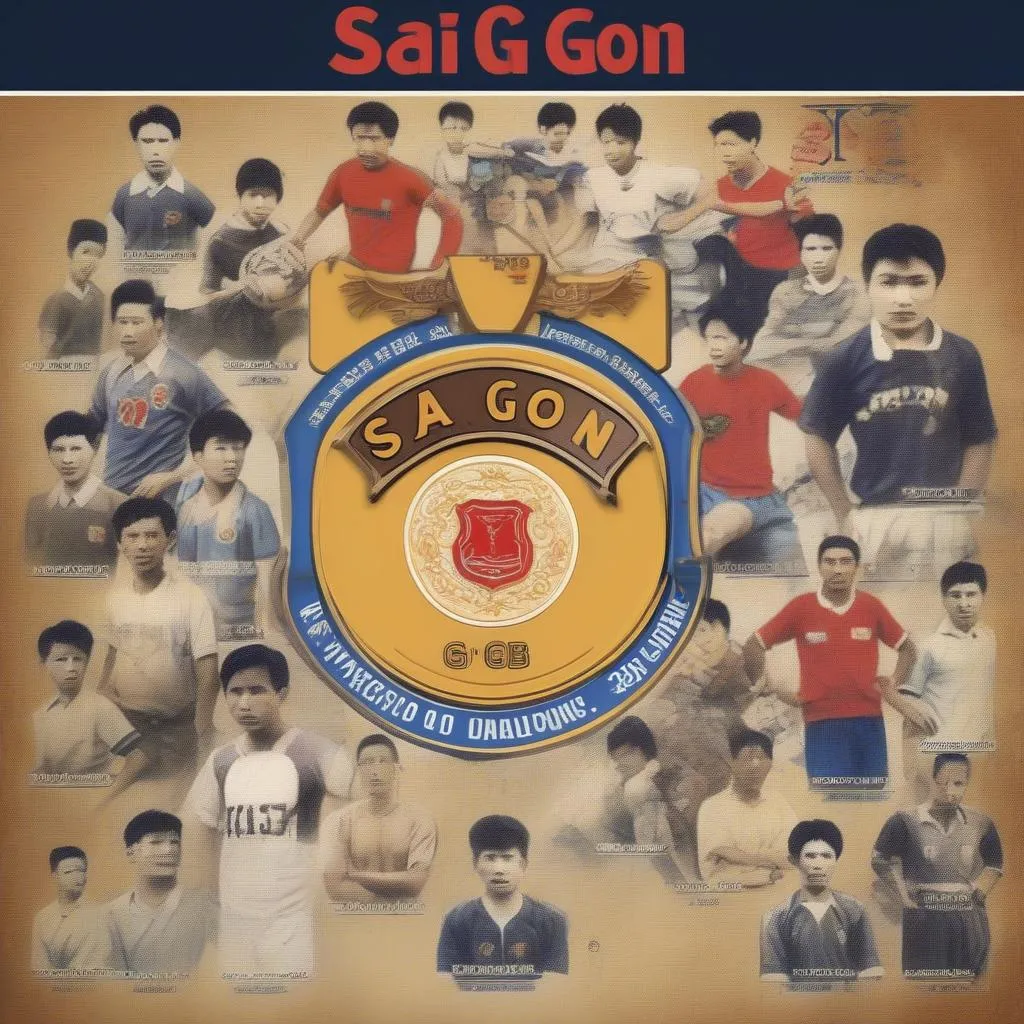 Hình ảnh về đội bóng Sài Gòn FC trong giai đoạn đầu