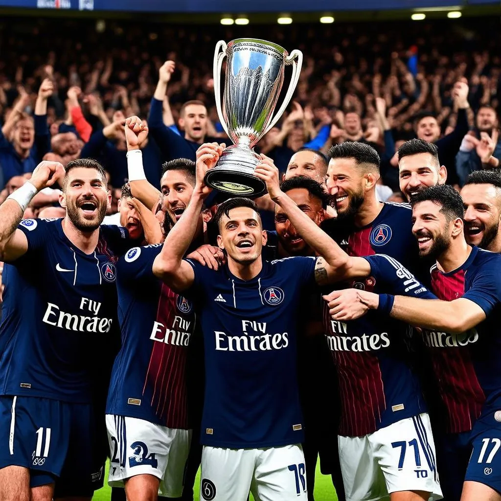 PSG vô địch Ligue 1 2021