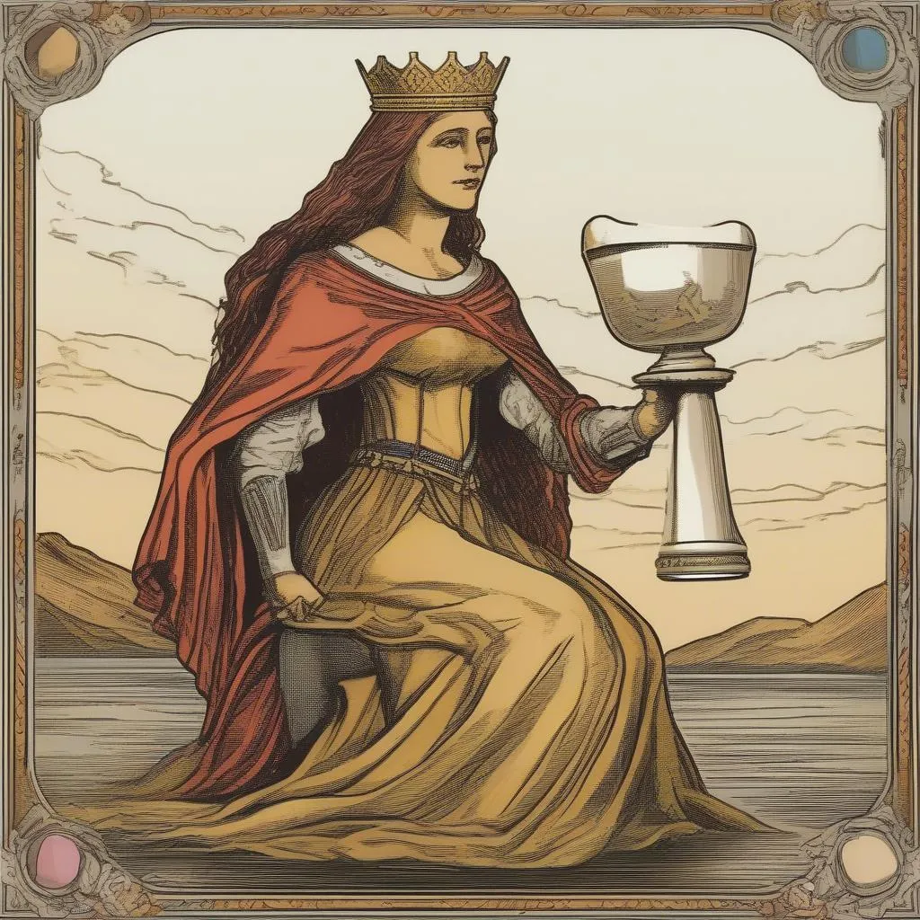 Giải thích Queen of Cups trong bóng đá: Dấu hiệu của chiến thắng hay thất bại?