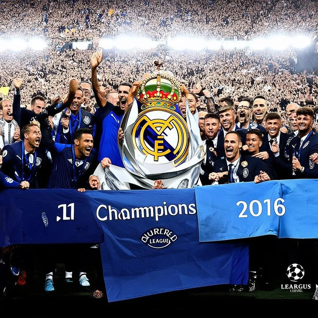 Real Madrid vô địch C1 2016