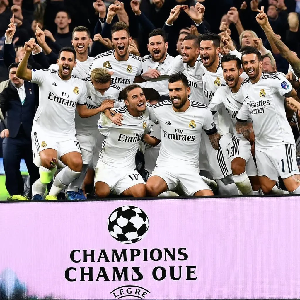 Real Madrid vô địch Champions League 2014