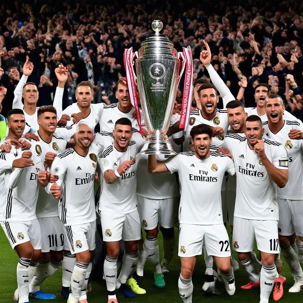 Real Madrid vô địch Champions League