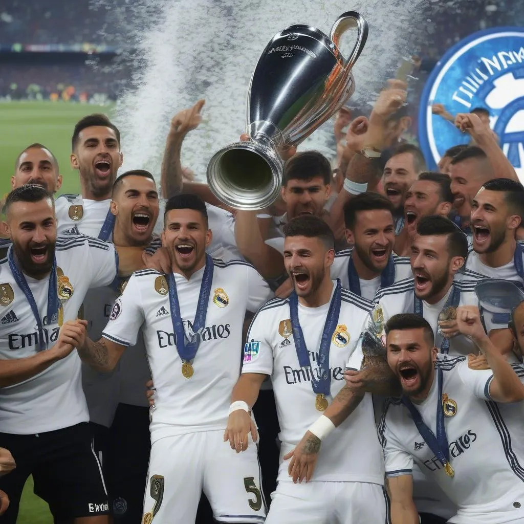 Real Madrid vô địch Champions League