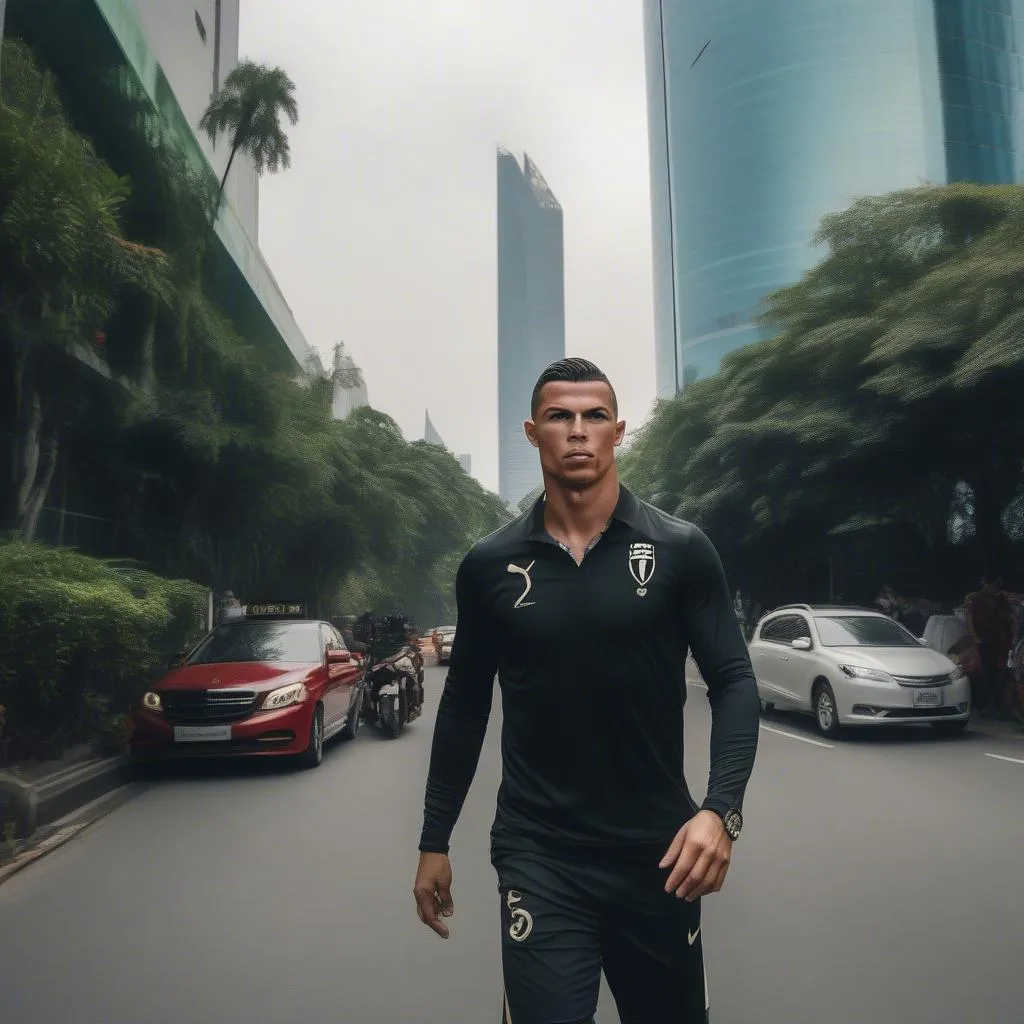 Ronaldo đến CLB TP.HCM: Ngày đến, sáng Sài Gòn