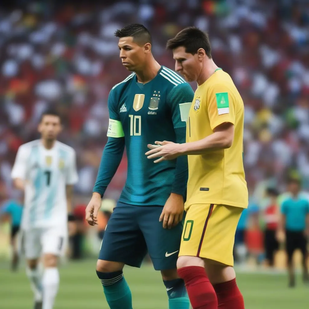 Ronaldo và Messi - Cuộc chiến giữa hai tượng đài