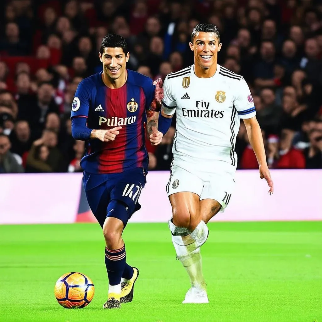 Ronaldo và Suarez: Hai ngôi sao sáng giá