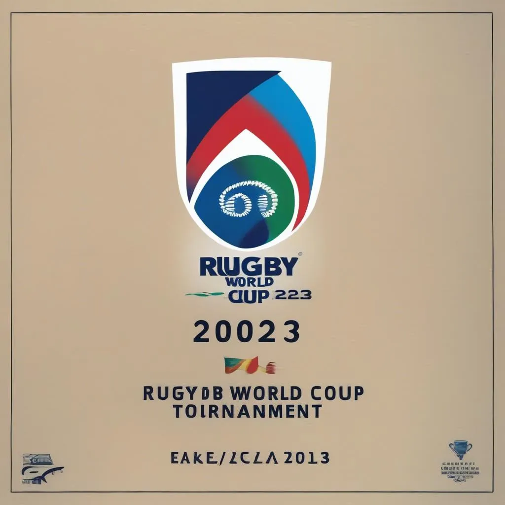 Rugby World Cup 2023 Poster