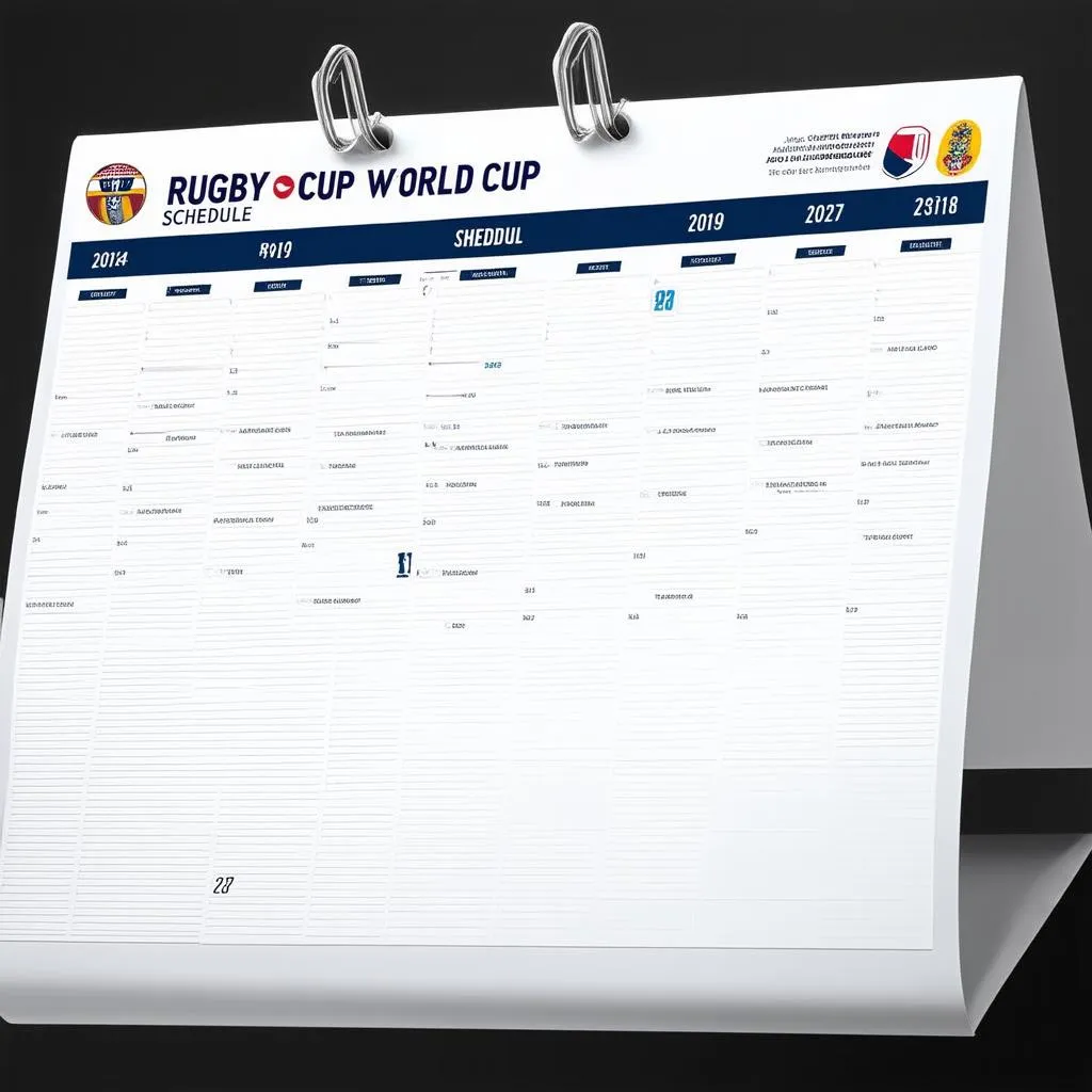 rugby world cup schedule