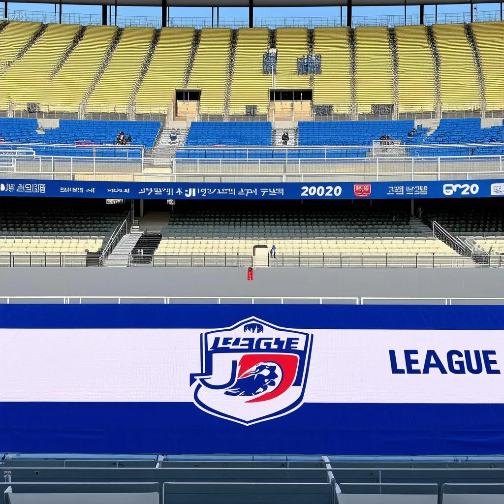 Sân vận động J League 2020 không có khán giả