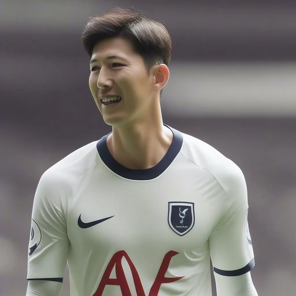 Son Heung-min trong màu áo Tottenham Hotspur