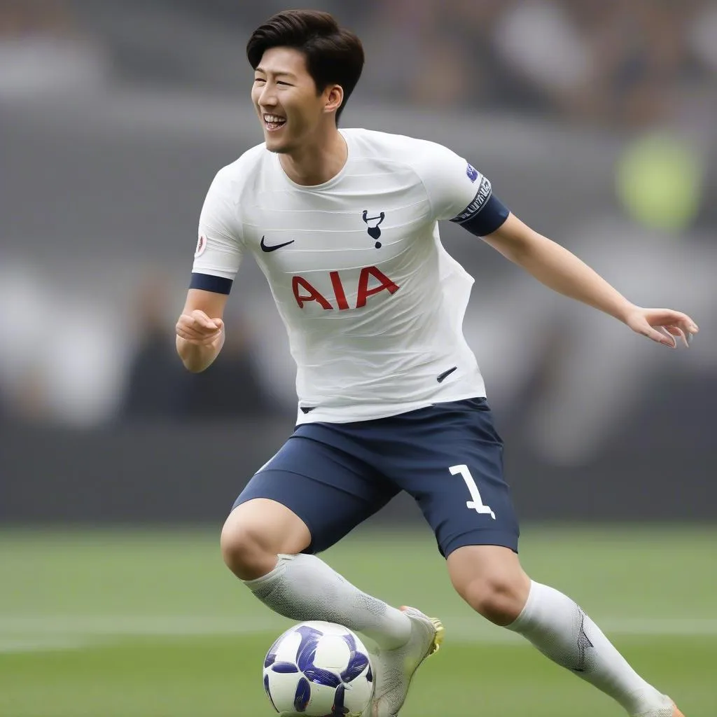 Son Heung-min là cầu thủ nổi tiếng nhất của Hàn Quốc tại World Cup 2018