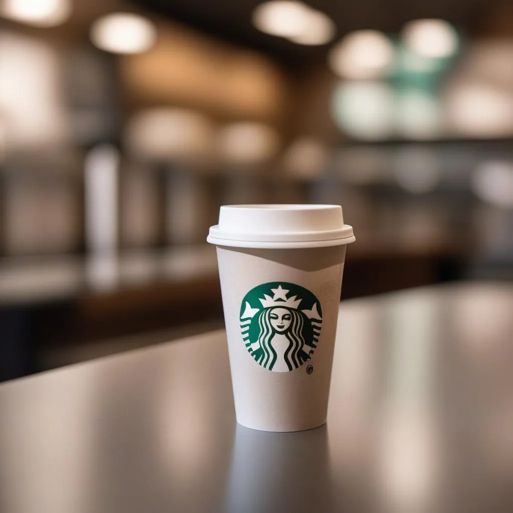 Starbucks cải tiến ly cà phê tái chế