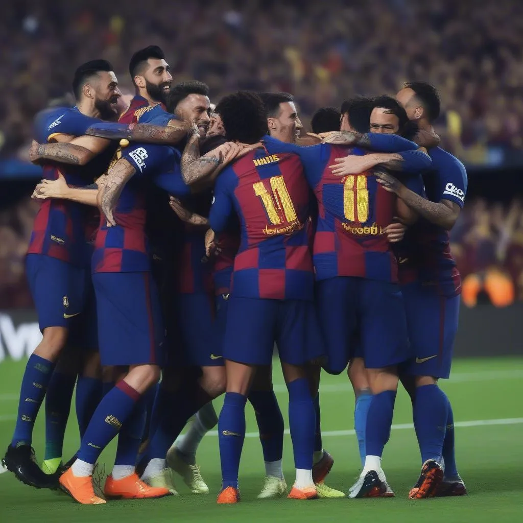 Tinh thần đồng đội là chìa khóa dẫn đến thành công của CLB Barca