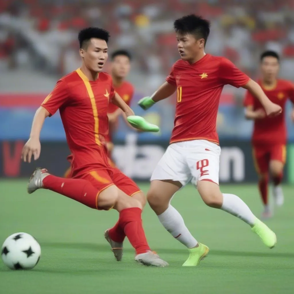 Cầu thủ Việt Nam thi đấu tại Asian Cup