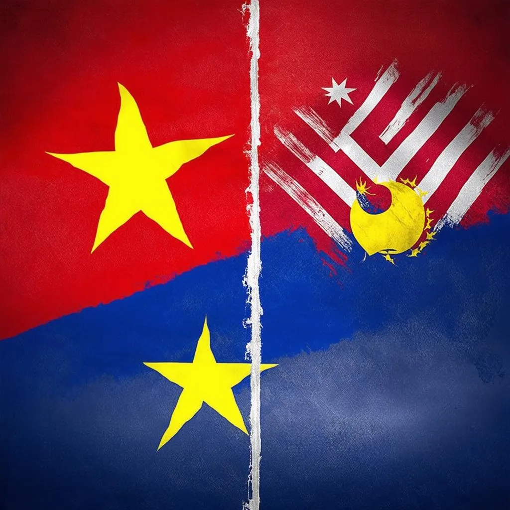 Bong đá Việt Nam vs Malaysia