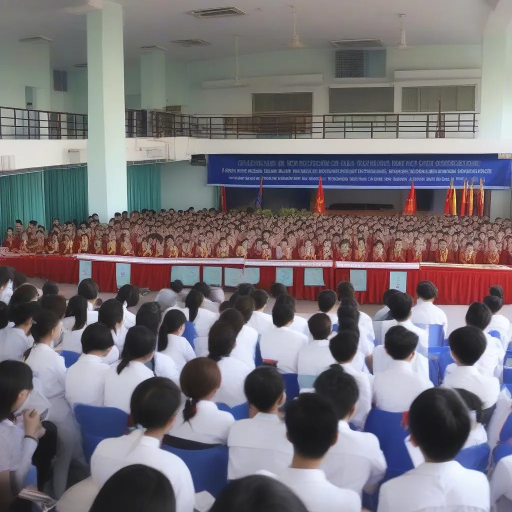 Trao giải khoa học tại THPT Trần Phú