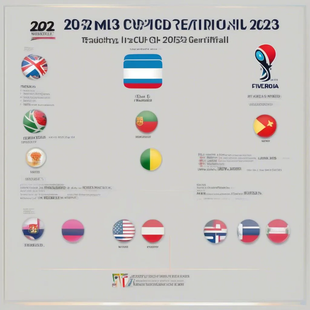 Lịch thi đấu tứ kết World Cup 2023