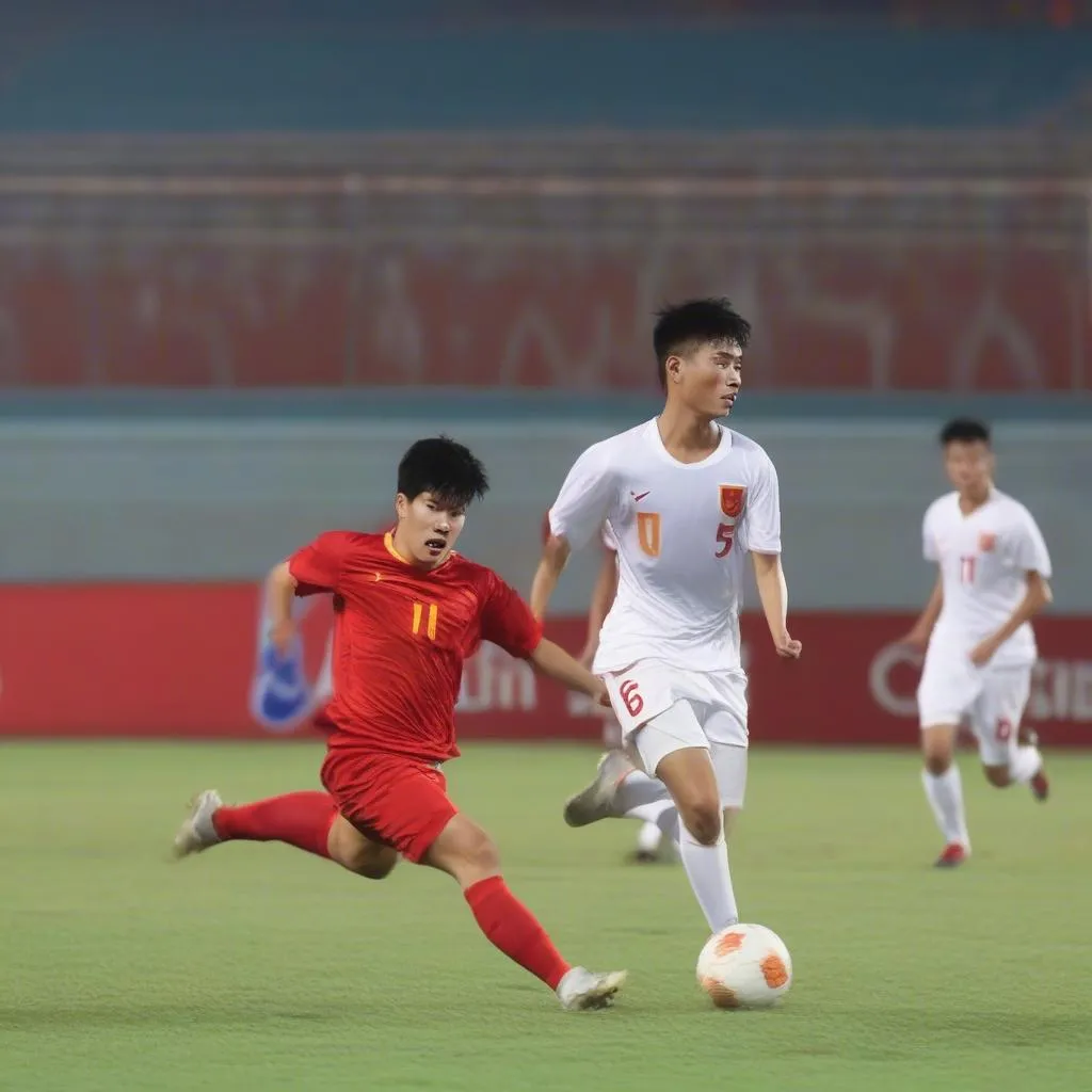 U19 Việt Nam thi đấu đầy quả cảm tại U19 Châu Á 2019