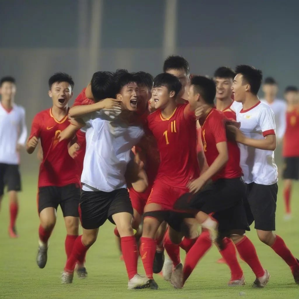 U20 Việt Nam chiến thắng