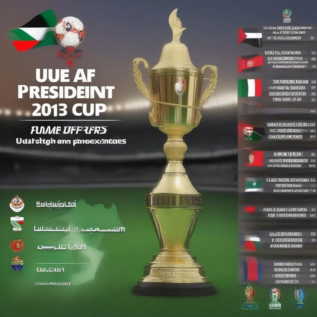 Lịch thi đấu UAE President Cup 2023