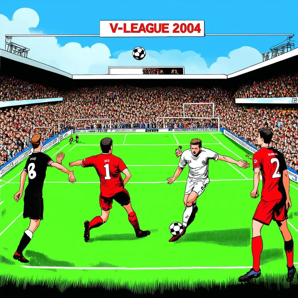 V-League 2004 - Trận đấu đỉnh cao