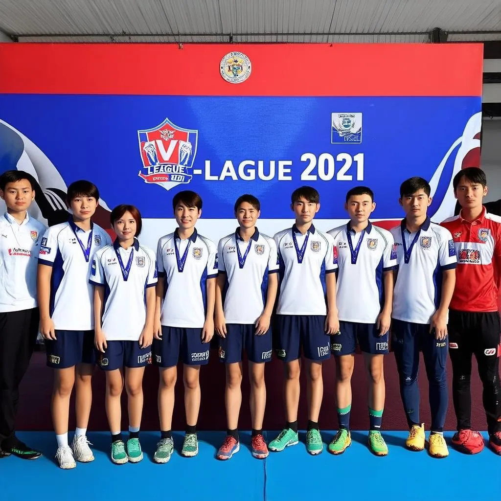 Cán bộ V-League 2021