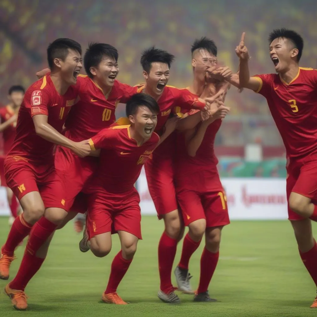 Cơ hội đi tiếp của Việt Nam tại Asian Cup 2023