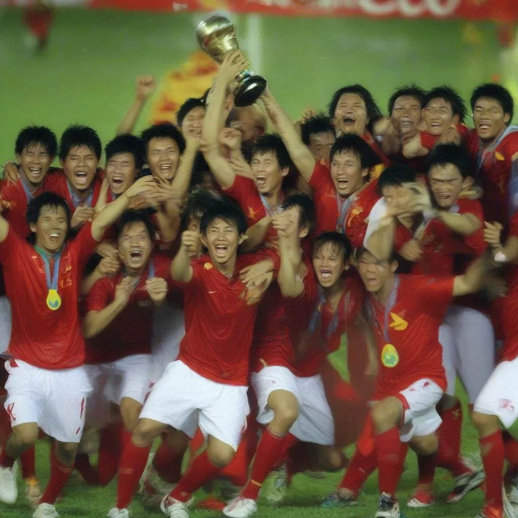 Đội tuyển Việt Nam vô địch AFF Cup 2008 - Khắc ghi lịch sử