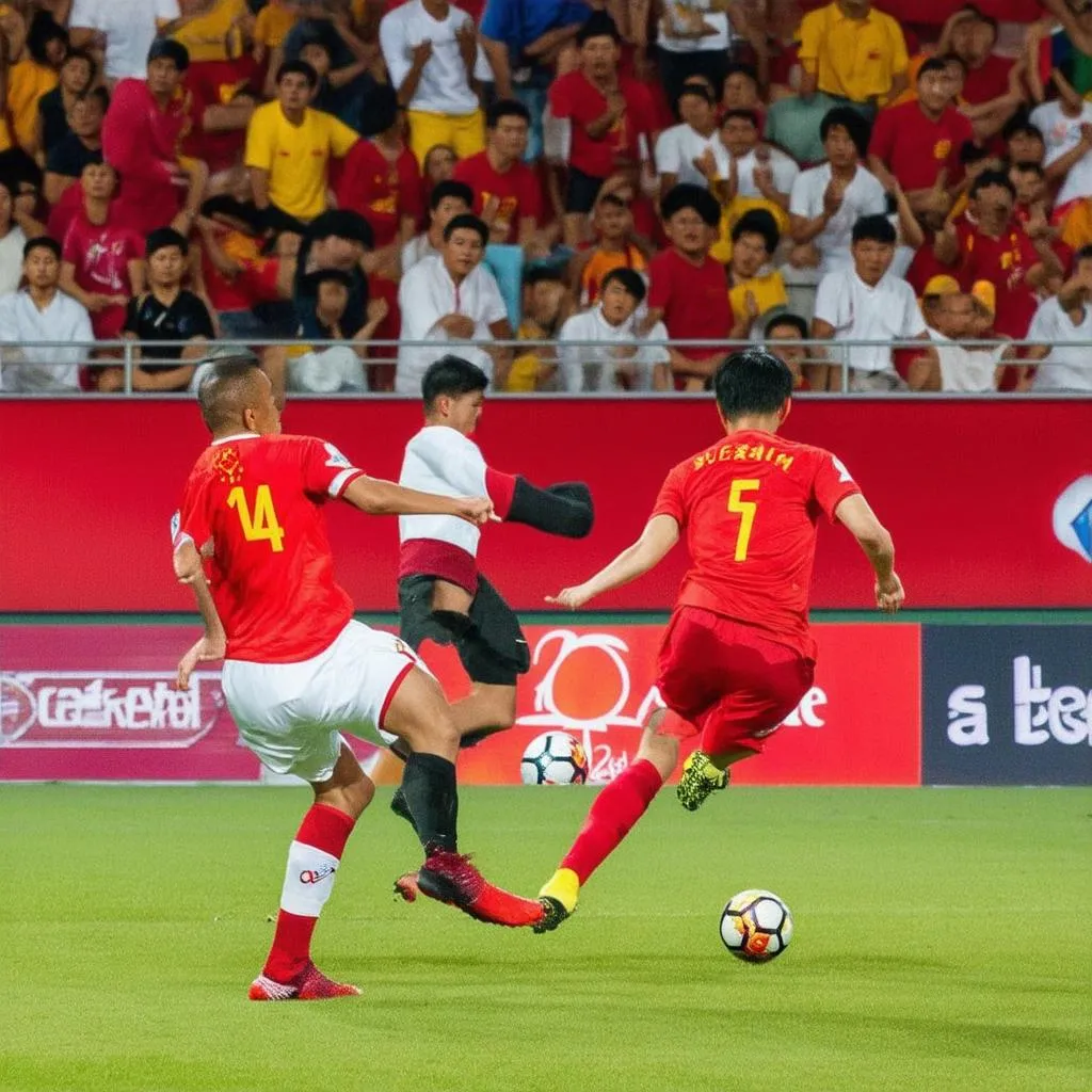 Trận đấu Việt Nam vs Hong Kong